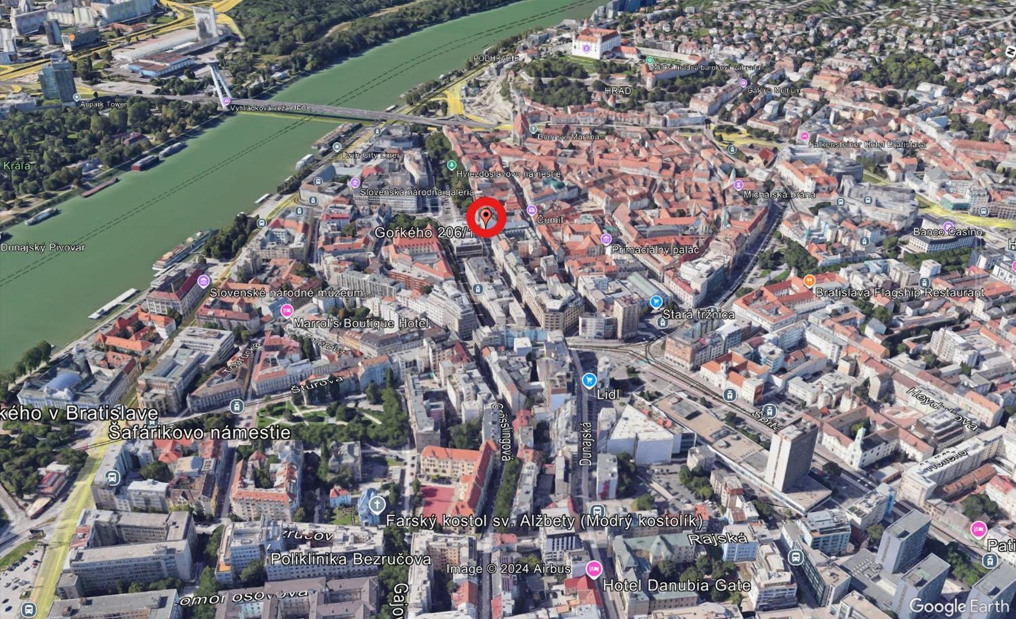 Modern Apartment In Historic City Center Old Town Bratislava Buitenkant foto